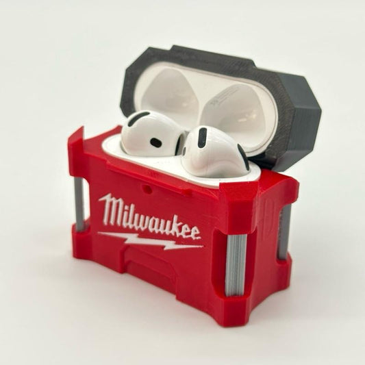 Milwaukee Inspired Airpods 4 Case Holder Packout Case for Airpod 4 (Newest Gen)