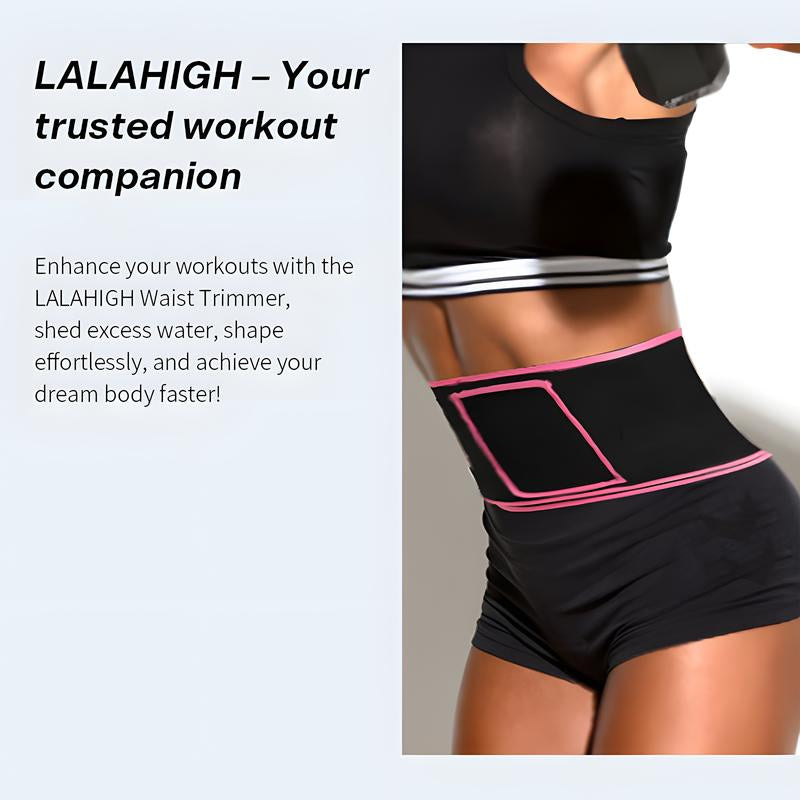 LALAHIGH Sweat Waist Belt: Abdominal Training, Sweat Activation, Targeted Fat Burning, Slimming Effect, Visible Waistline Transformation