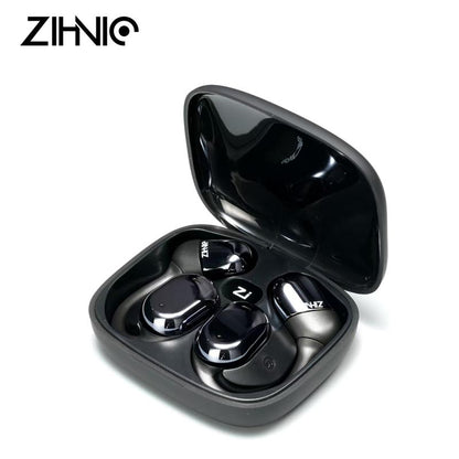 ZIHNIC ZN-S05 Open Earphones Bluetooth V5.4 Headphones Fashion Earbuds IPX5 Waterproof Wireless Gaming Headset Lightweight Portable Earbuds for Gaming Travel Sports Built-In Microphone Electronic Audio and Video Products Headphones