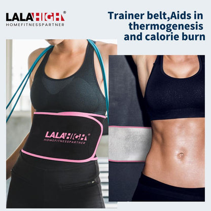 LALAHIGH Sweat Waist Belt: Abdominal Training, Sweat Activation, Targeted Fat Burning, Slimming Effect, Visible Waistline Transformation